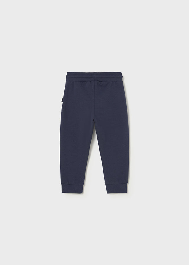 Pantalón de chándal básico bebé azul