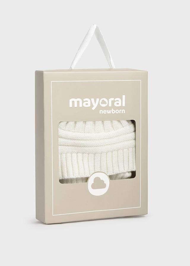 Gorro tricot crudo