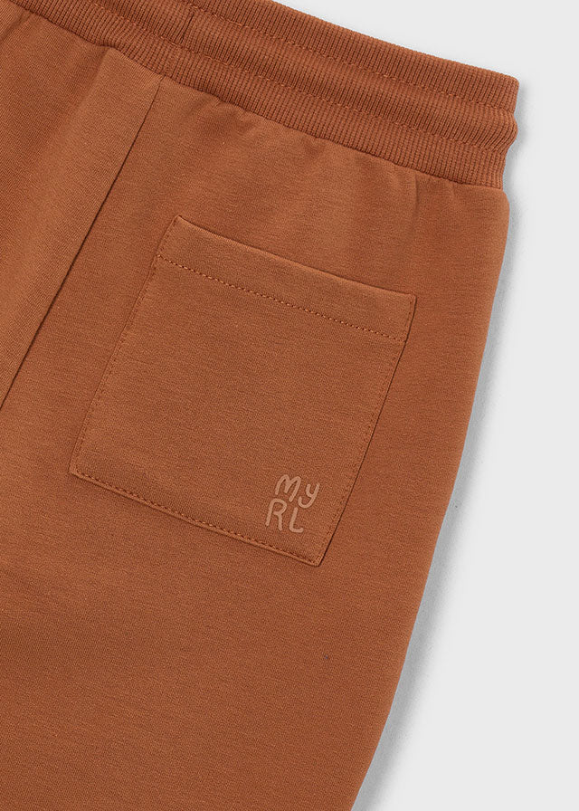 Pantalón felpa básico puños