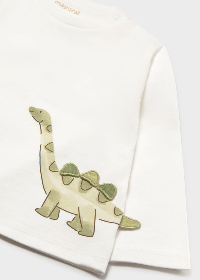Camiseta dinosaurio bebé