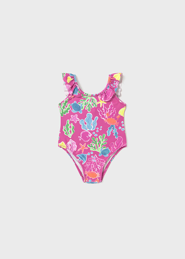 Bañador estampado marino