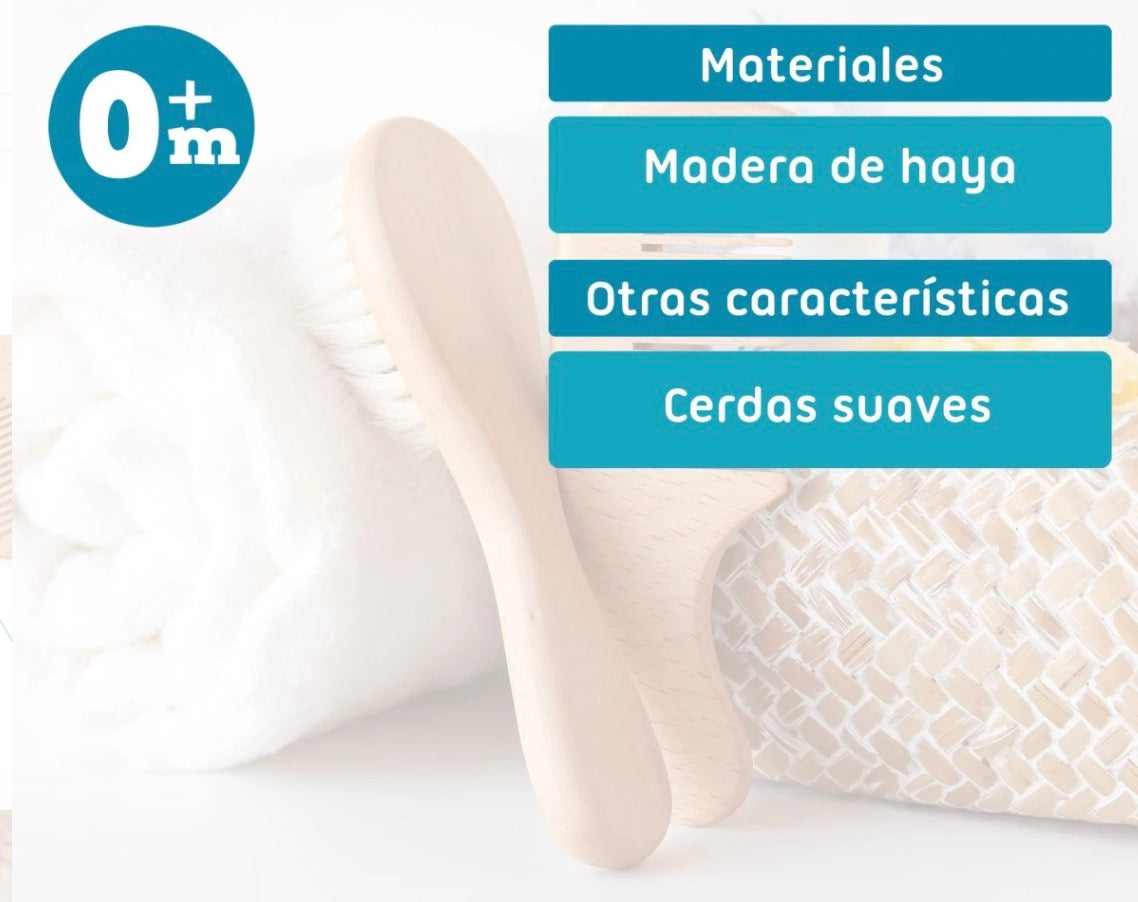 Set de peines de madera