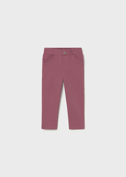 Pantalón básico rosa