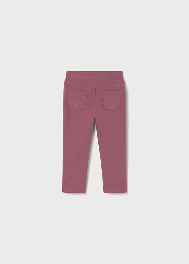Pantalón básico rosa