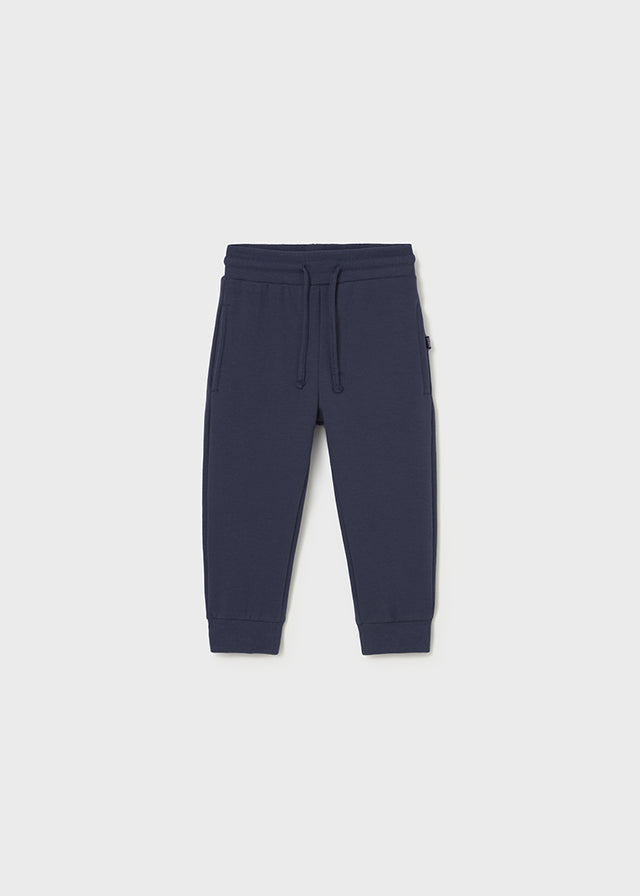 Pantalón de chándal básico bebé azul