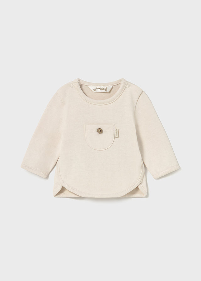 Camiseta beige bebe