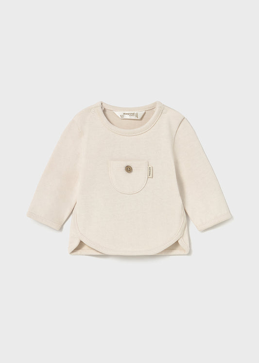 Camiseta beige bebe