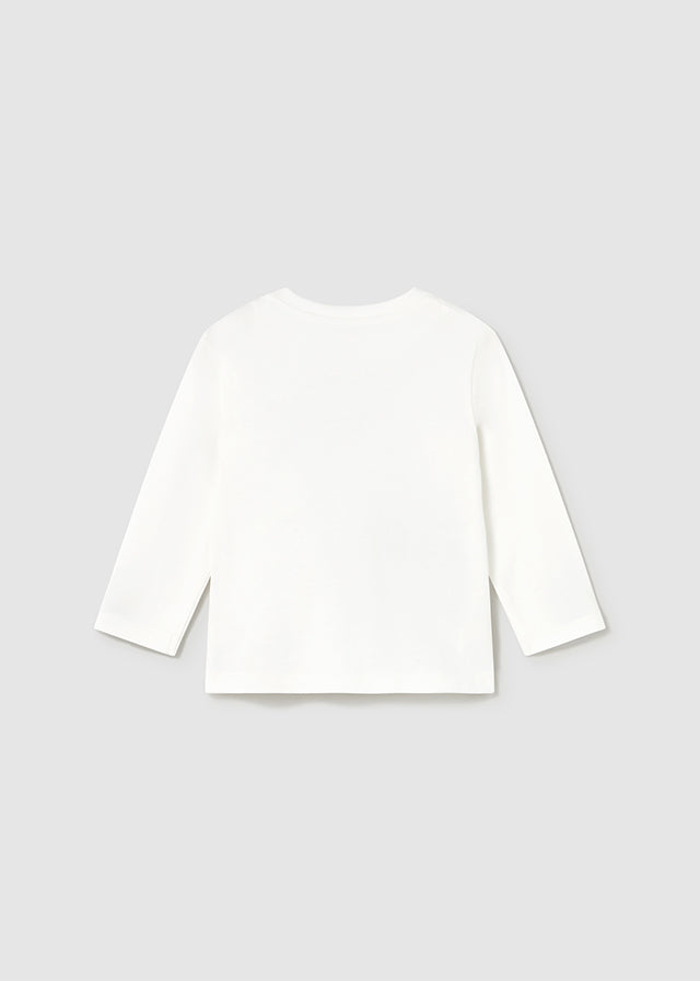 Camiseta interactiva tractor bebé