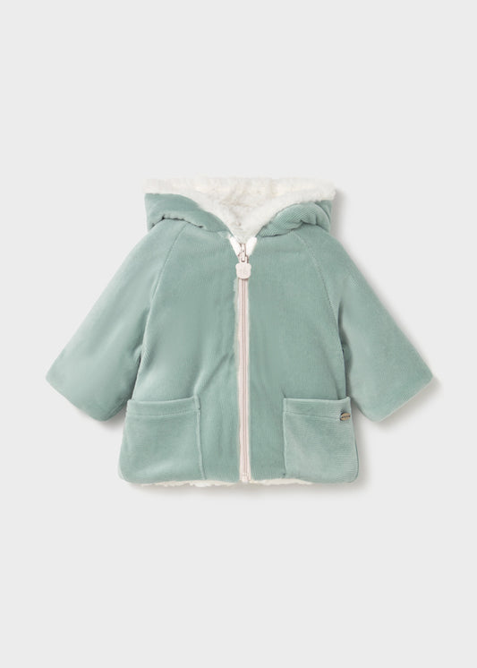 Chaqueta reversible borreguil