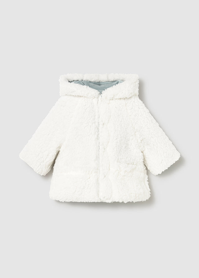 Chaqueta reversible borreguil