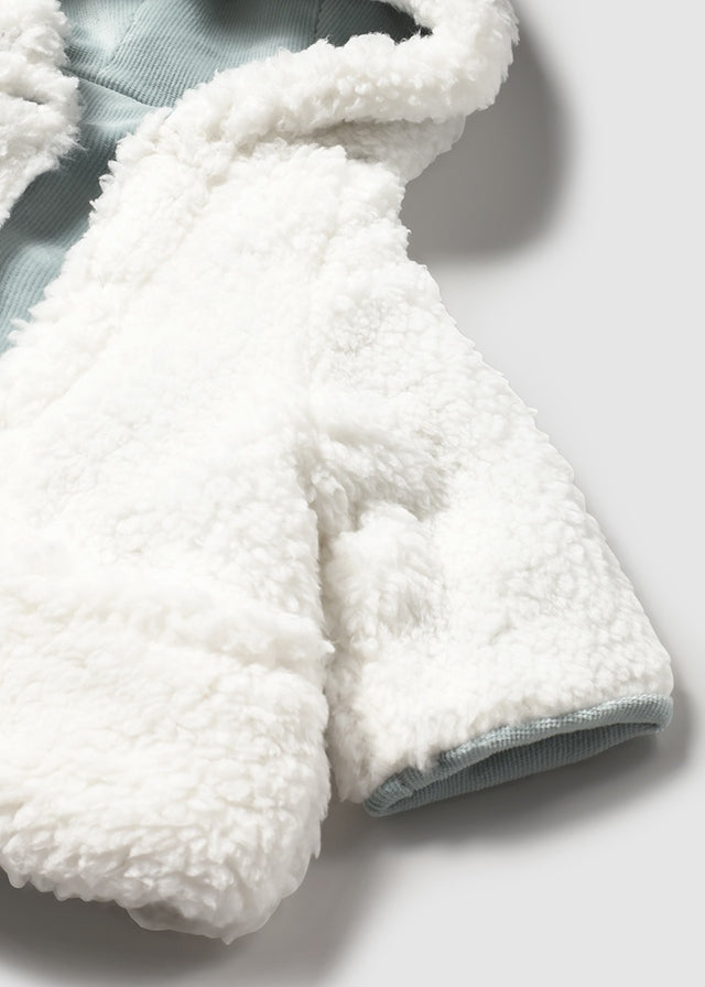 Chaqueta reversible borreguil