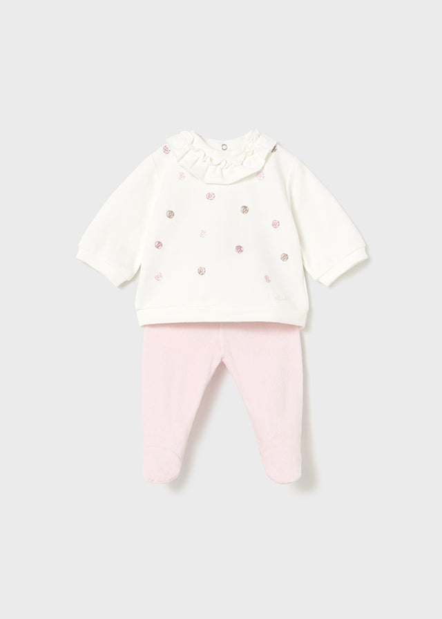Conjunto polaina lunares