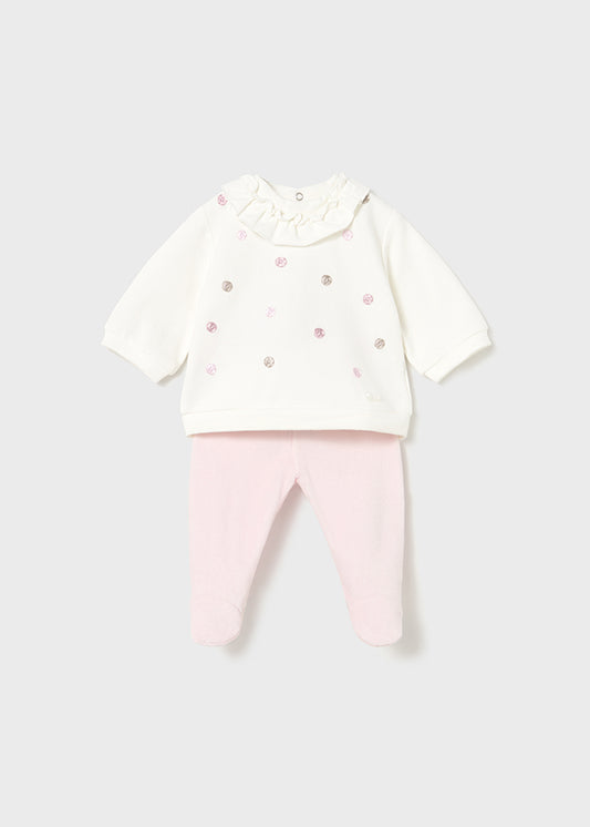 Conjunto polaina lunares