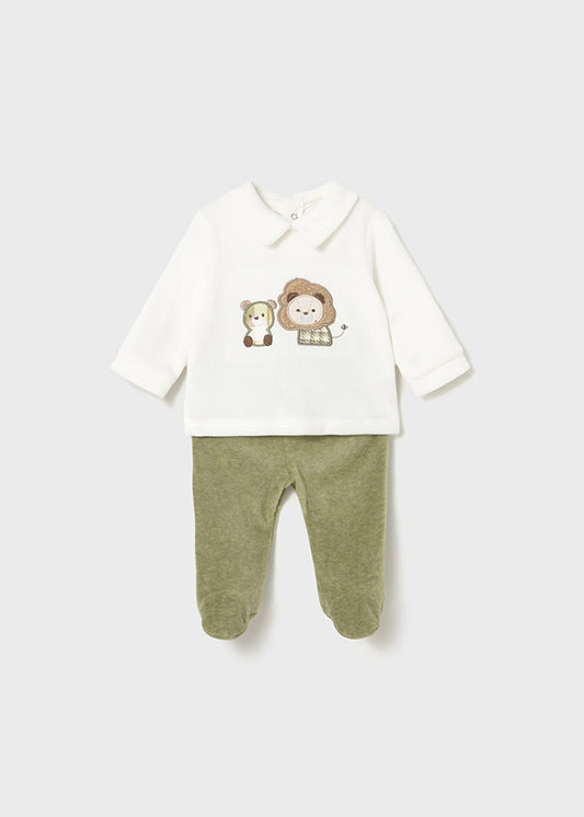 Conjunto polaina oso