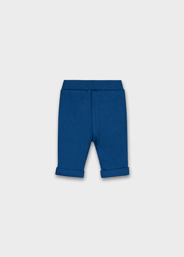 Pantalón azul canalé