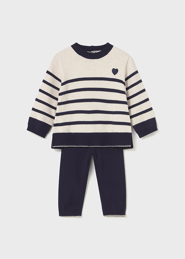 Conjunto rayas pantalón y jersey