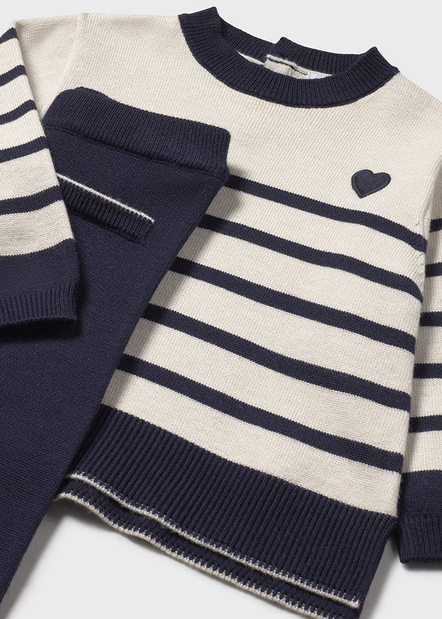 Conjunto rayas pantalón y jersey