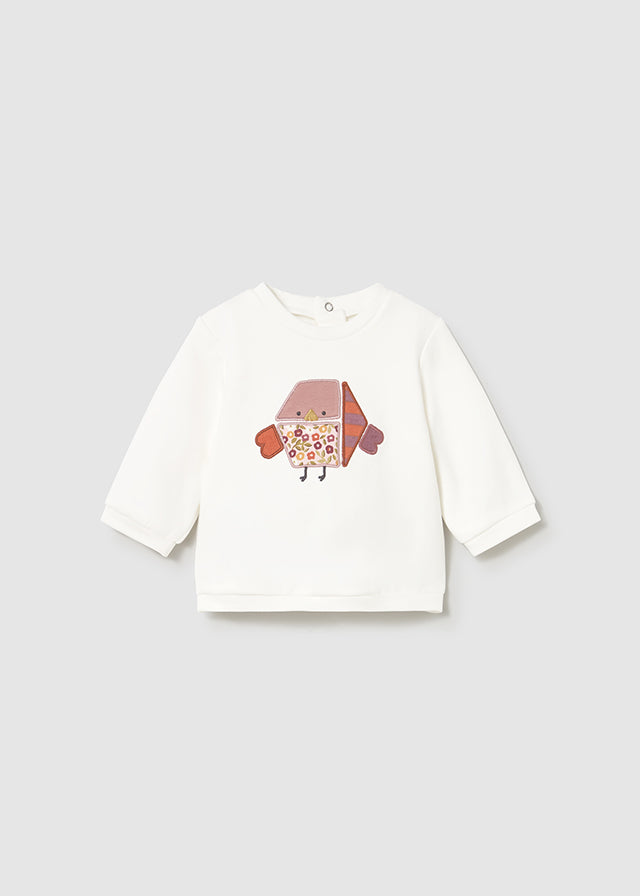 Conjunto chaleco pájaro