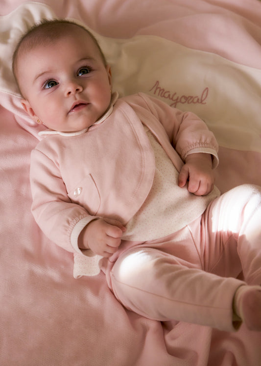 Conj. Legging rosa bebe