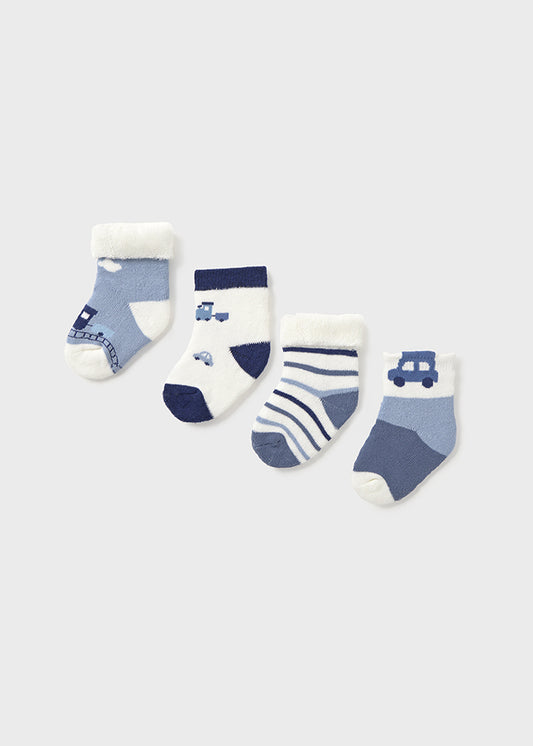 Set 4 calcetines cochecitos
