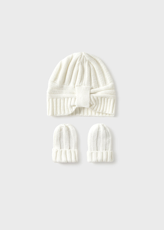 Gorro tricot crudo