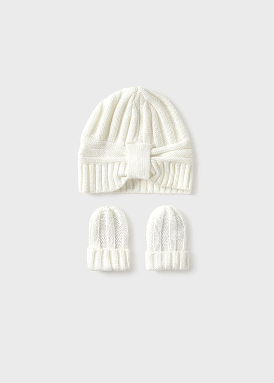 Gorro tricot crudo