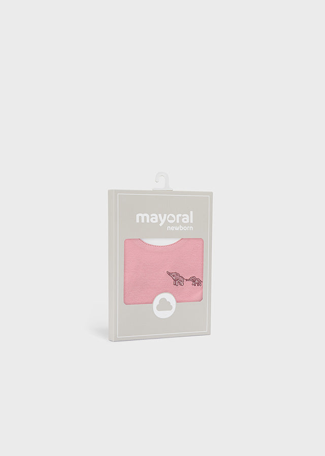 Set 2 baberos safaris rosa