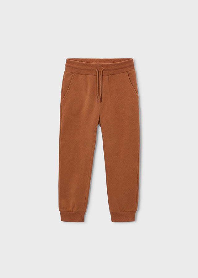 Pantalón felpa básico puños