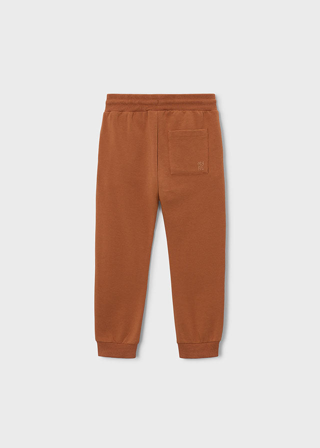Pantalón felpa básico puños