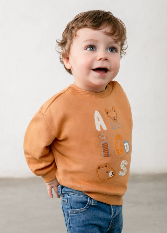 Sudadera animalitos bebé