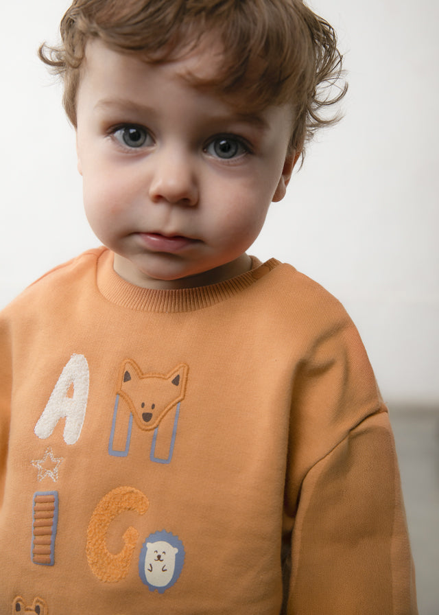 Sudadera animalitos bebé