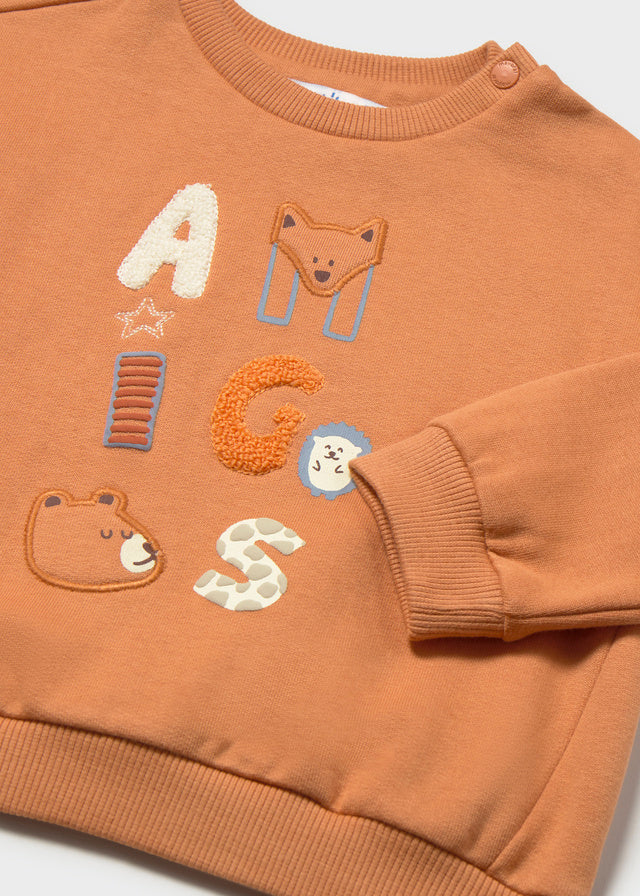 Sudadera animalitos bebé