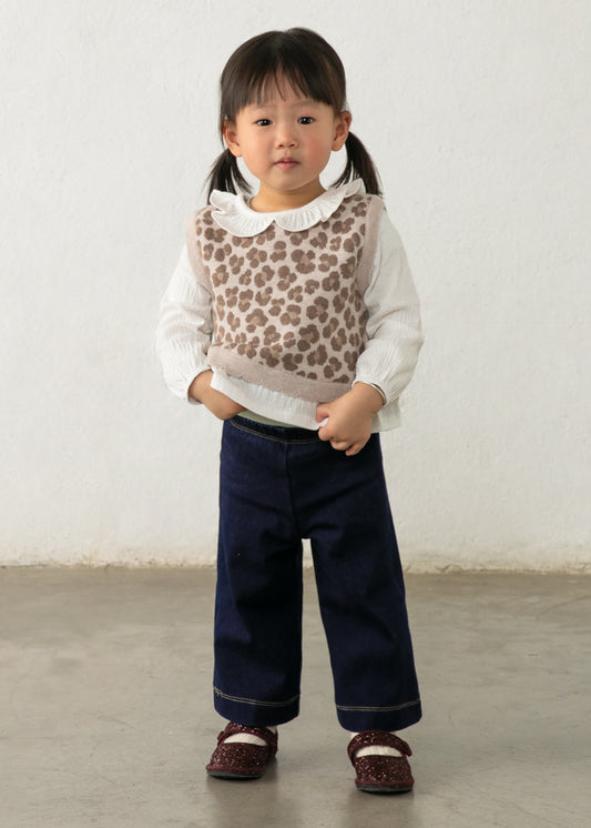 Conjunto pantalón y blusa con chaleco bebé