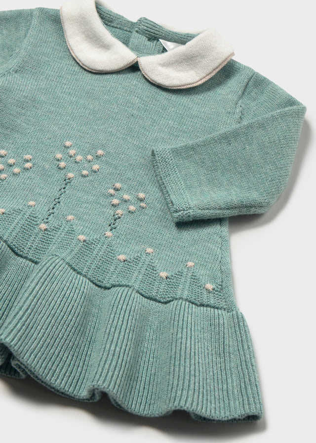 Vestido tricot recién nacida