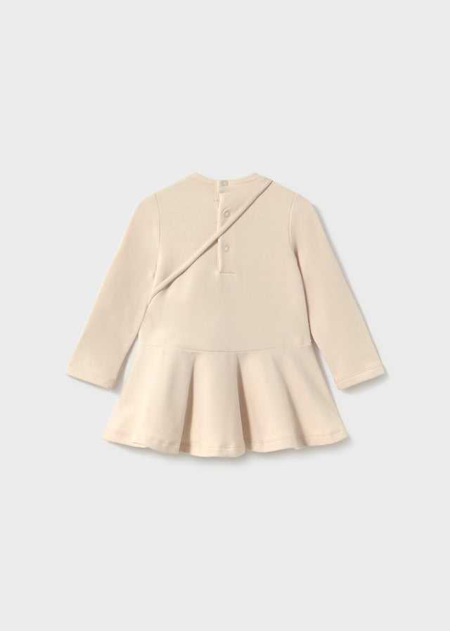 Vestido combinado con bolso osito bebé