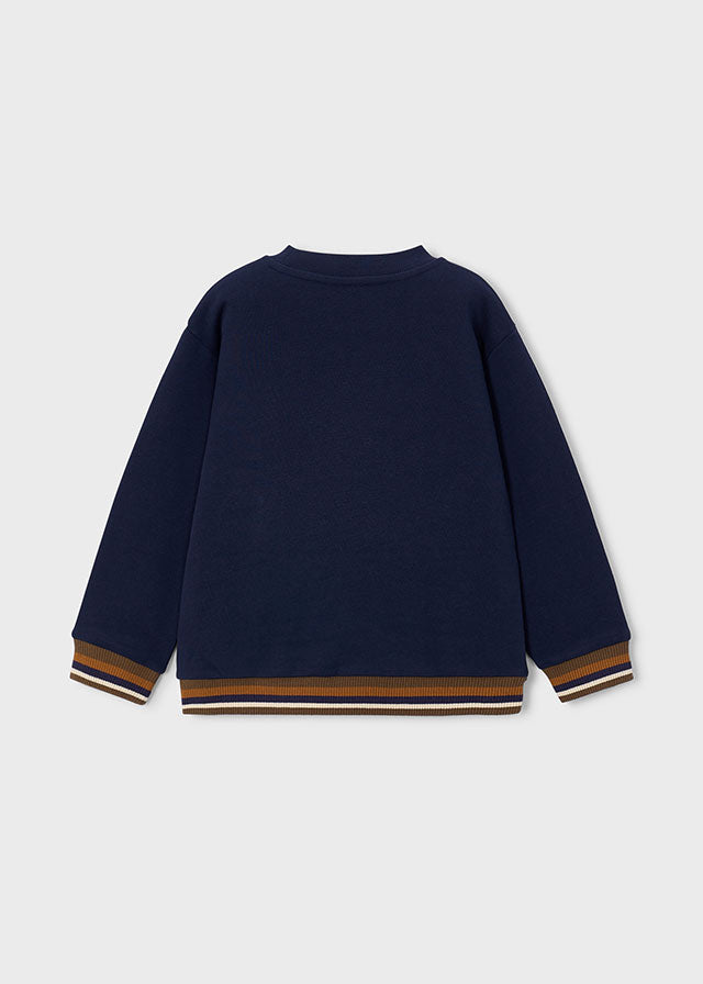 Sudadera bordada niño