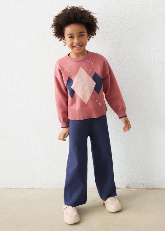 Conjunto pantalón y jersey niña
