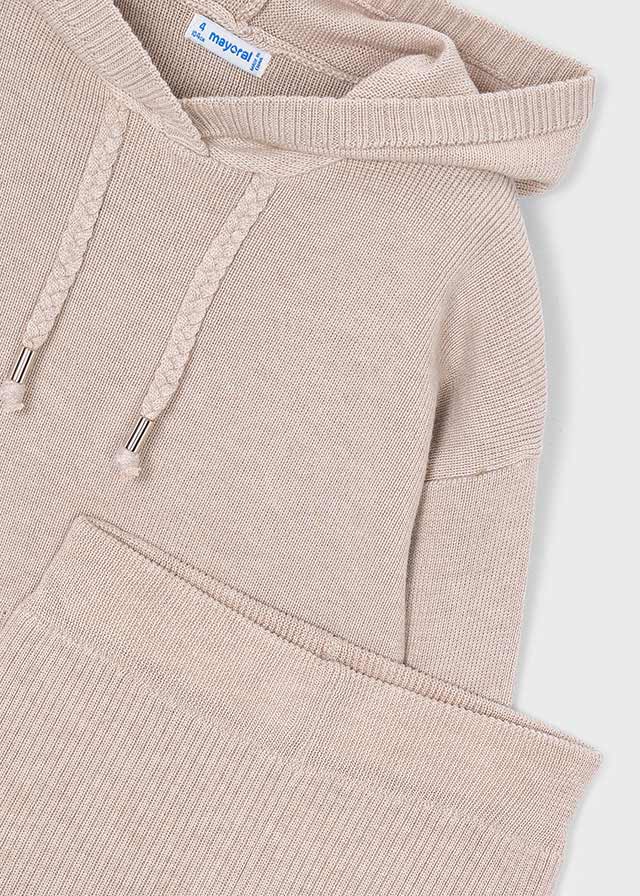 Conjunto pantalón y sudadera capucha niña