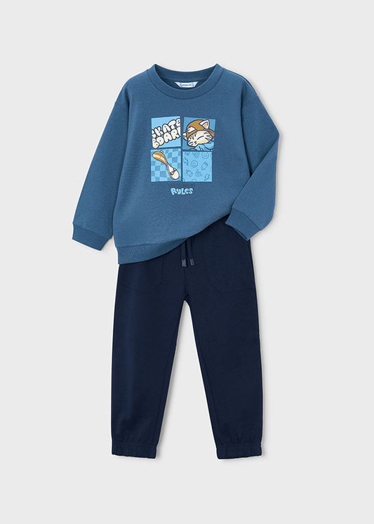 Chándal niño azul