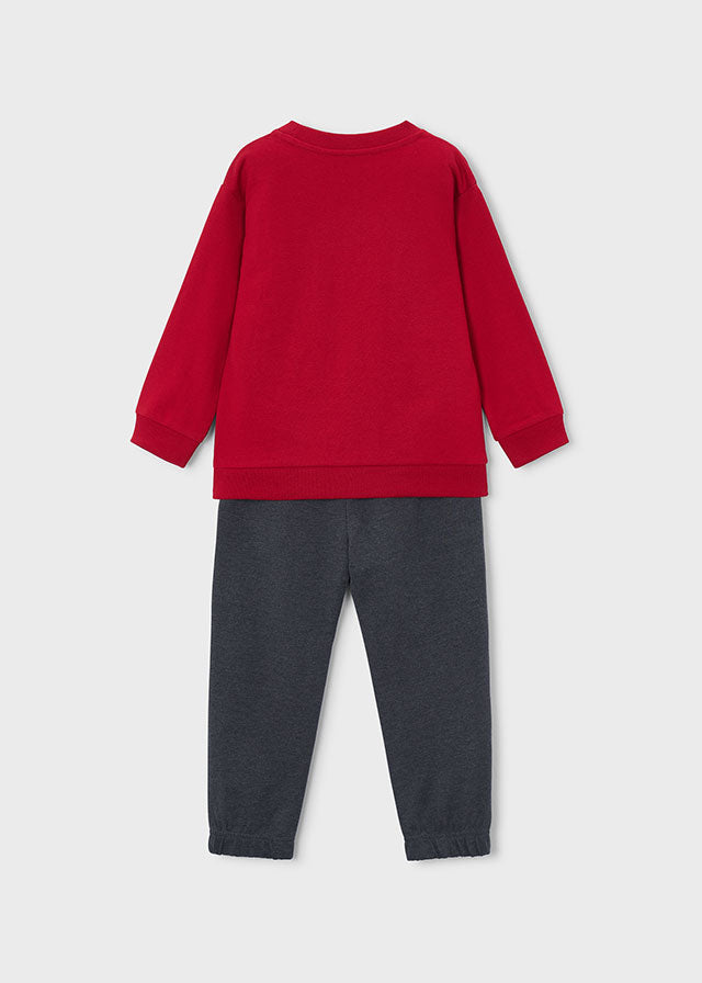Chándal niño rojo