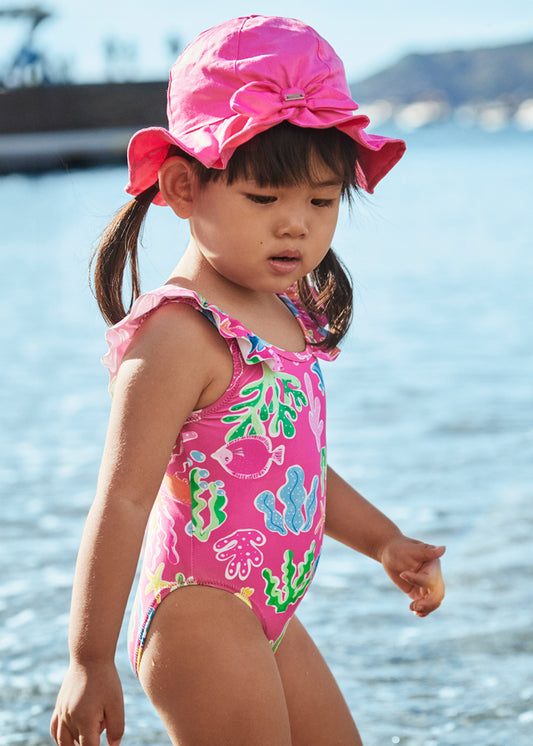 Bañador estampado marino