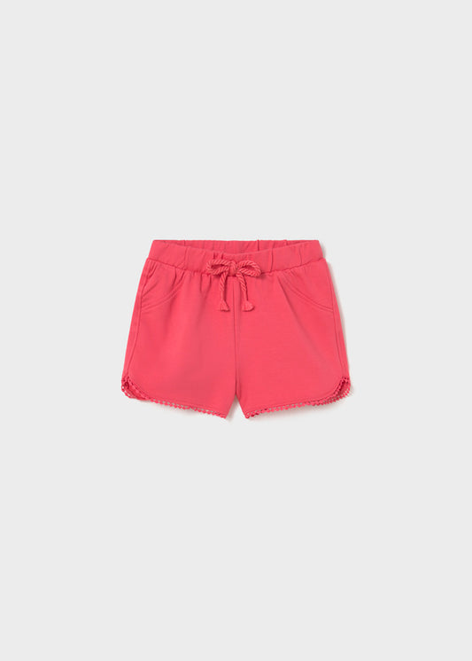 Short felpa rosa