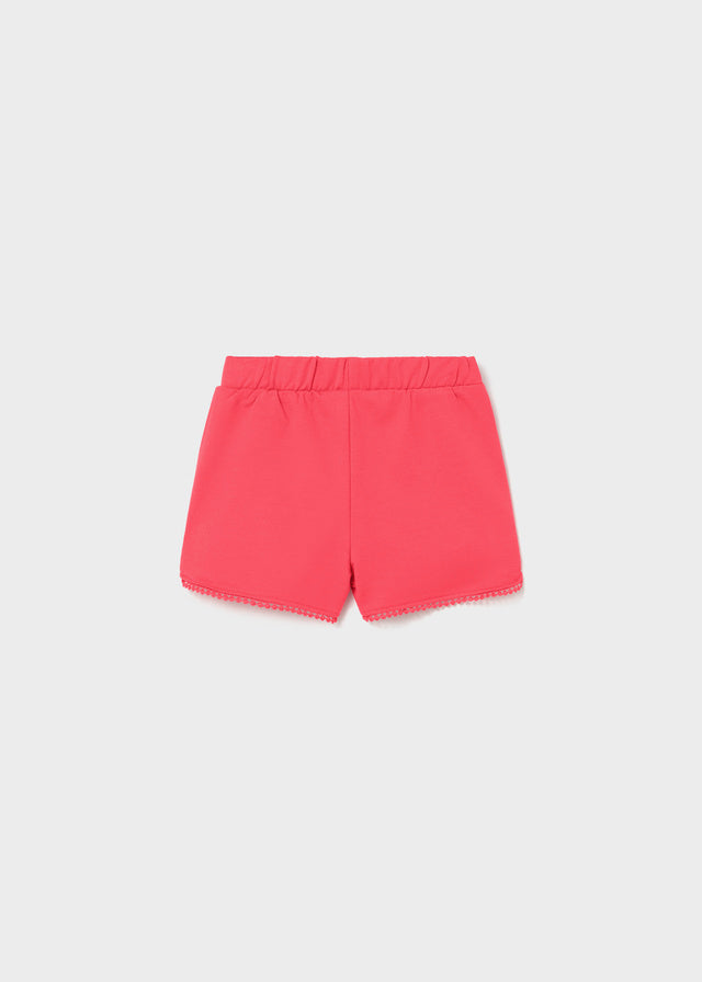 Short felpa rosa