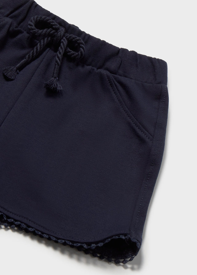 Short felpa marino