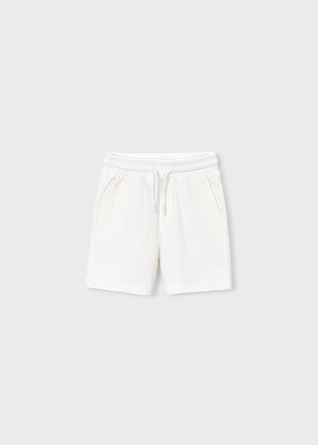 Bermuda básica blanca