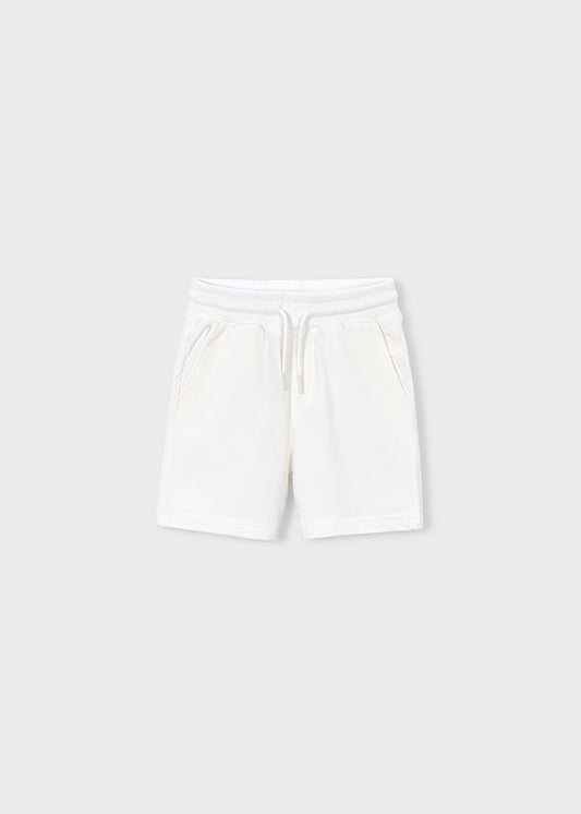 Bermuda básica blanca