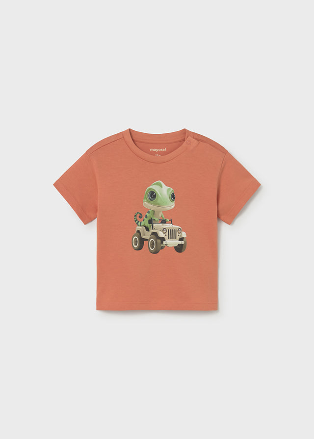 Camiseta camaleón coche