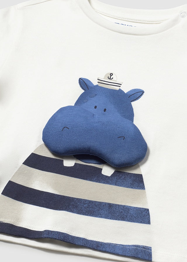 Camiseta hipopotamo