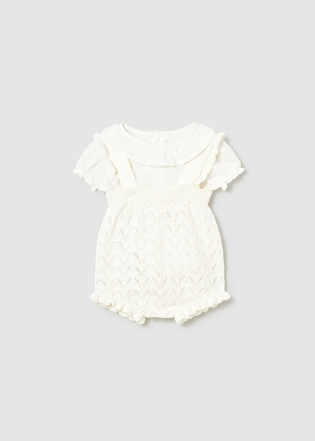 Conjunto peto tricot