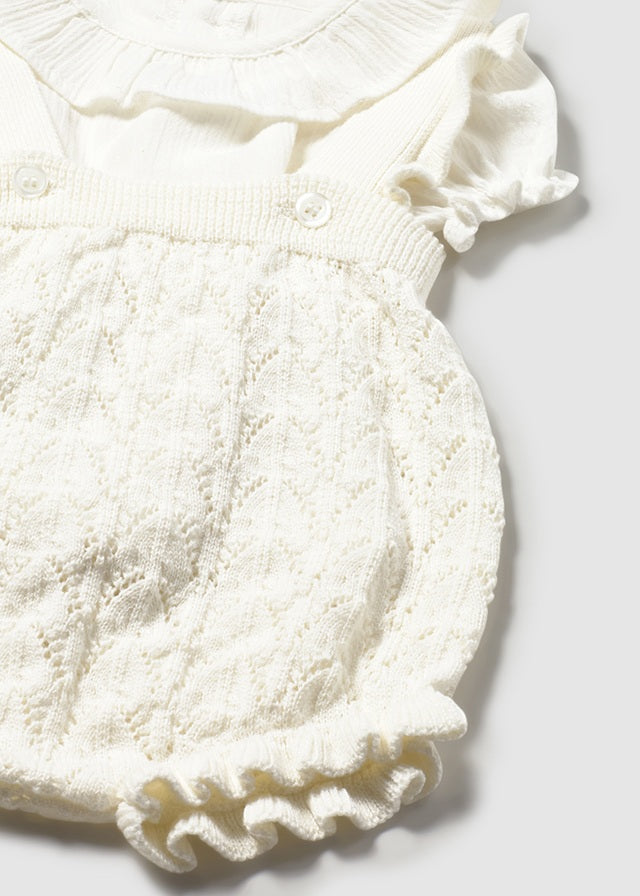 Conjunto peto tricot